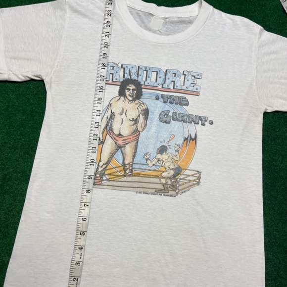 WWF Andre The Giant Vintage RARE Tshirt - Picture 5 of 5